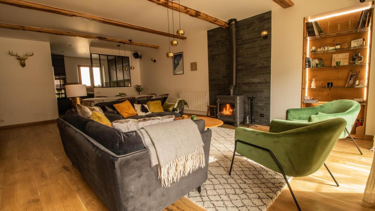 Chalet Peak Noir Entier 12Pers - Cosy House Peak Noir For 12People Le Monetier-les-Bains Bagian luar foto